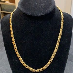 Bellissima Choice heavy gold necklace.